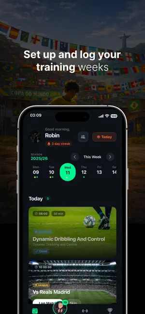 Pep - Pro Soccer Training screenshot 4