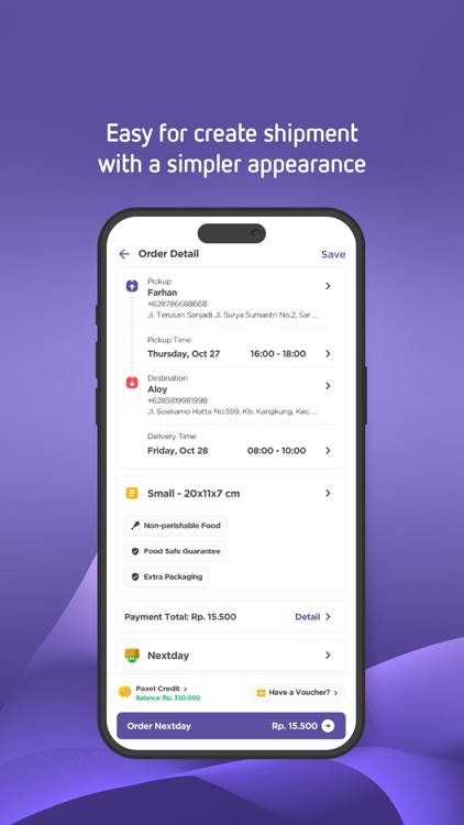 Paxel - Easy to Send Package screenshot-4