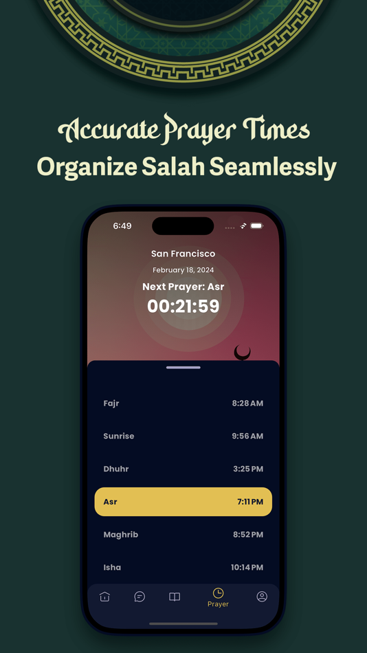 #8. Quran Chat - Ask, Read, Pray (iOS) By: Sabres Media LLC