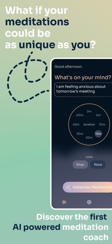 Lotus - AI Meditation & Sleep iPhone screenshot