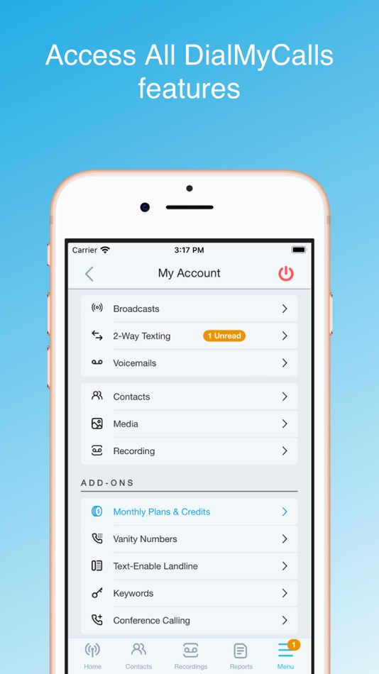 #7. DialMyCalls: Mass Text & Voice (iOS) 由: OnTimeTelecom, Inc.