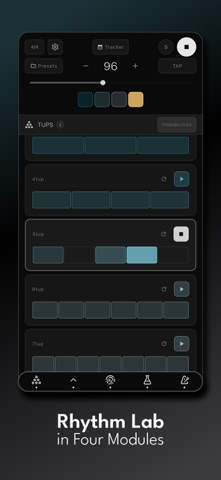 Tups - Rhythm Lab & Metronome Screenshot 1 of 8