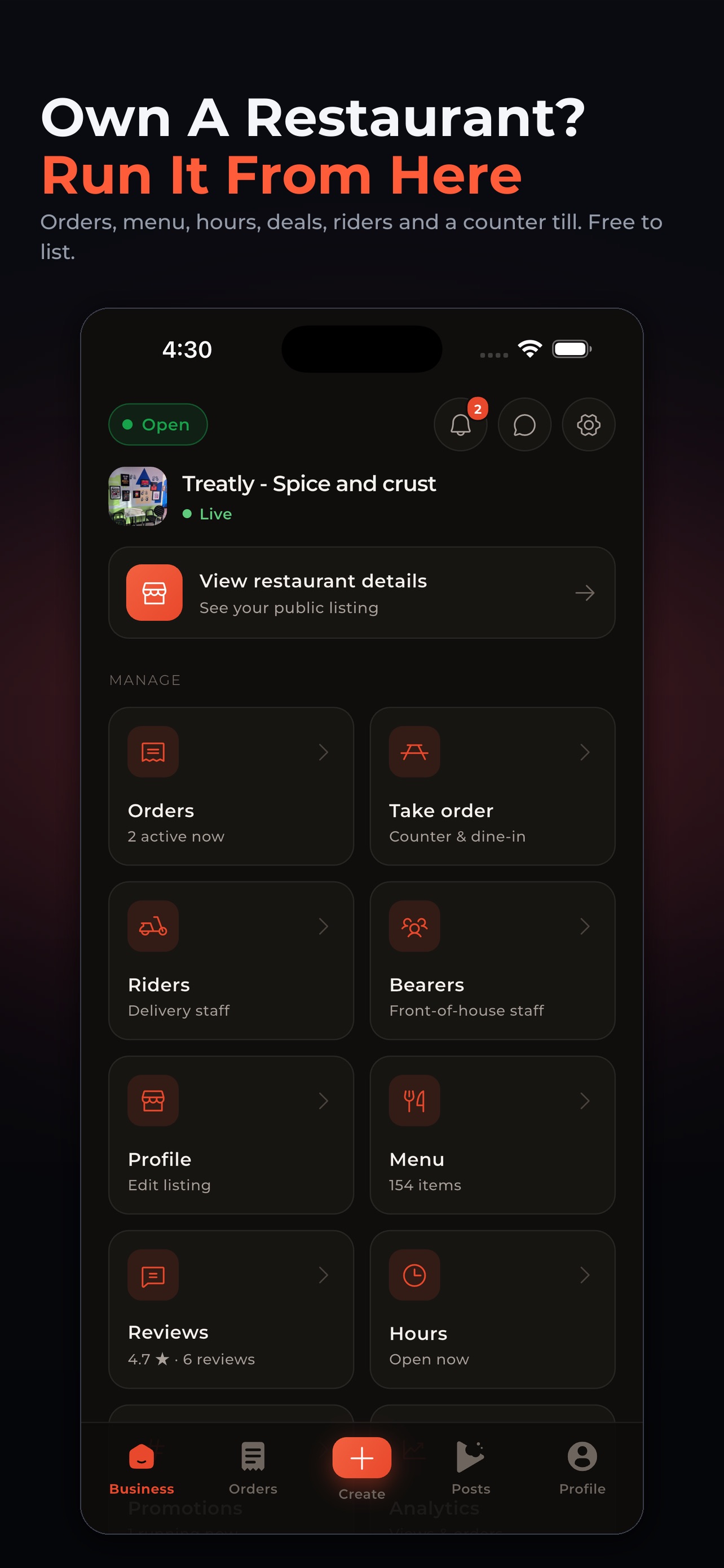 Screenshot 7 of Bitely — Watch. Order. Eat.