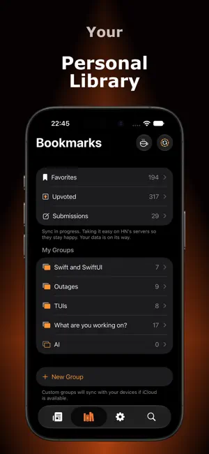 Hacker News Reader: HackerNows screenshot 3