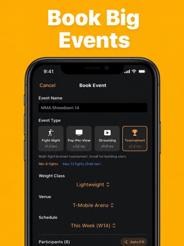 Pocket MMA iPad screenshot
