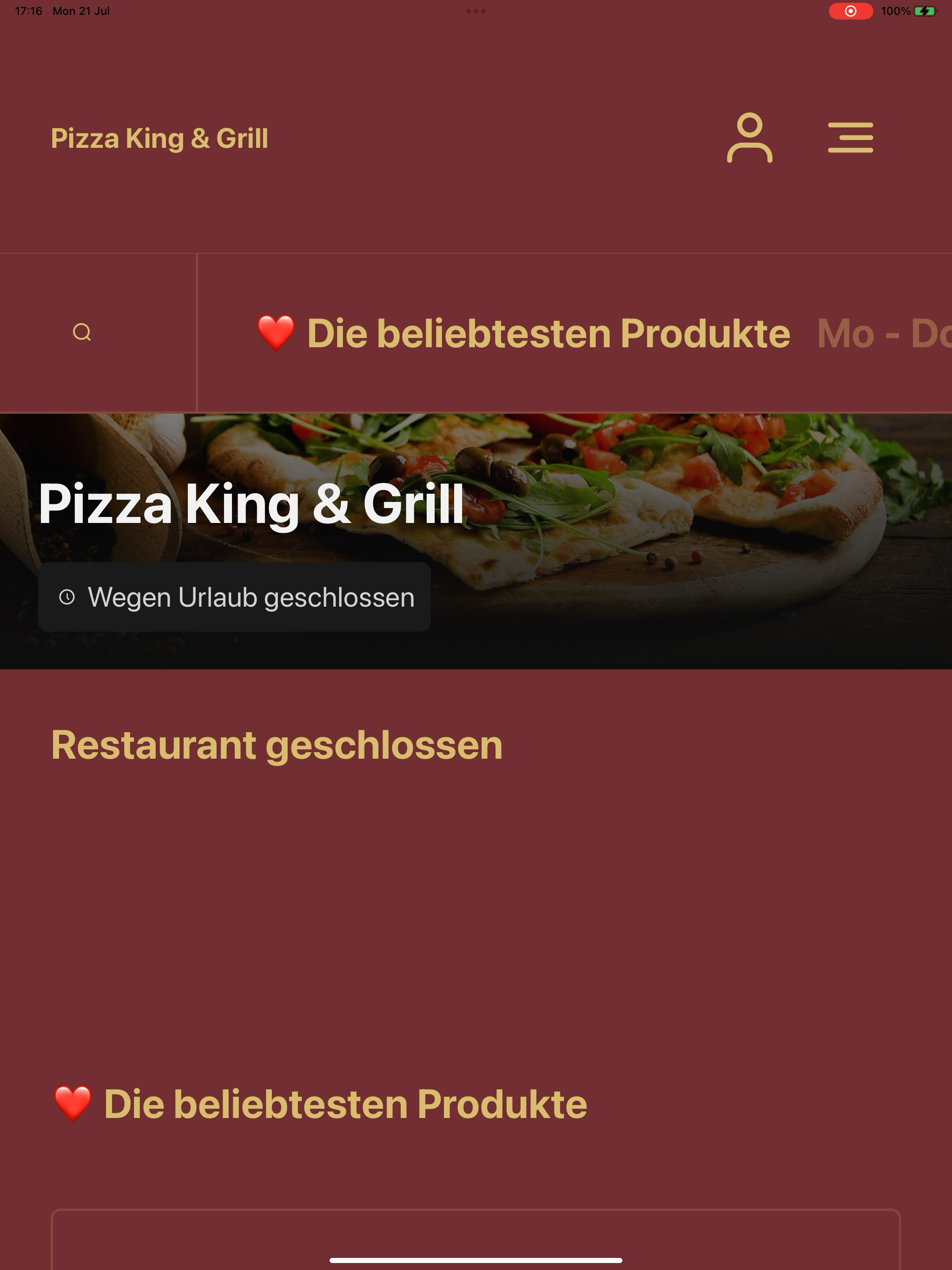 Pizza King & Grill screenshot 7