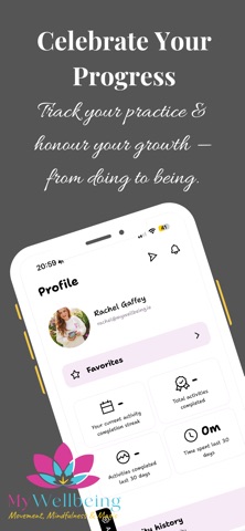 MyWellbeing The App screenshot