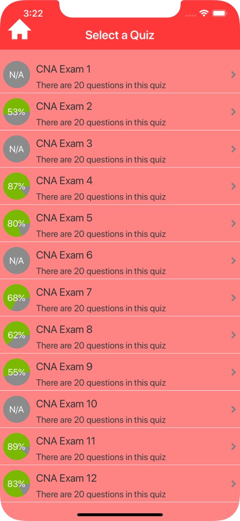 CNA Practice Questions - App de Educación | MWM