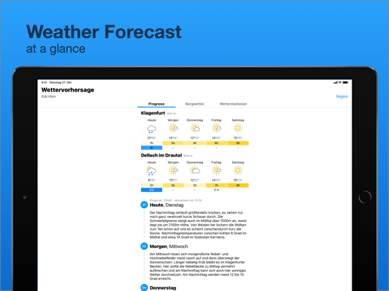 Screenshot #6 pour bergfex : météo & radar pluie
