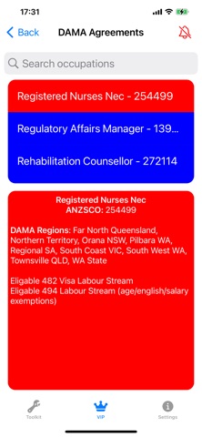 Aussie Visa Mate screenshot