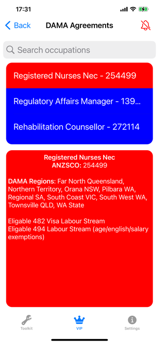 Aussie Visa Mate Screenshot 4 of 7