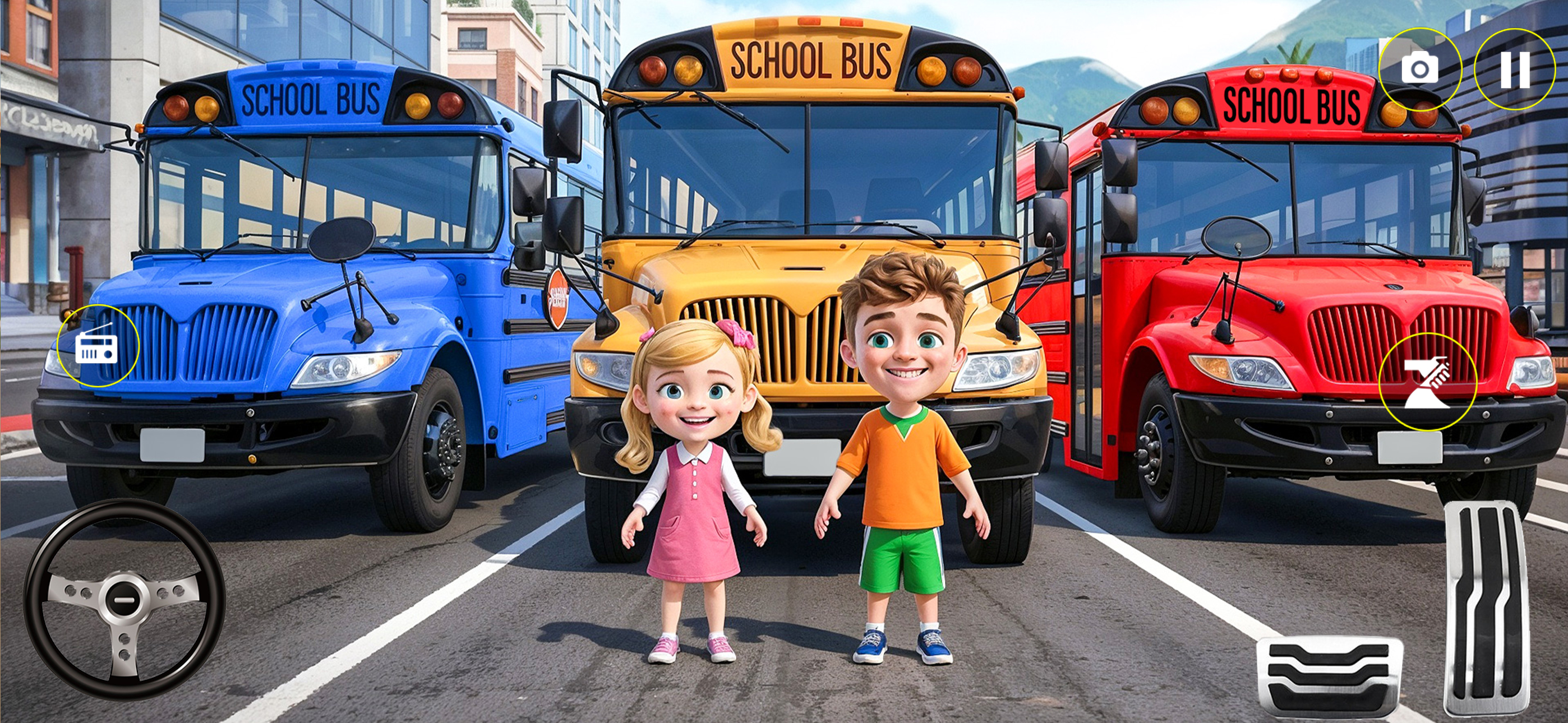 School bus driving 2025