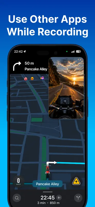 MotoLens - Caméra embarquée screenshot 2 of 9