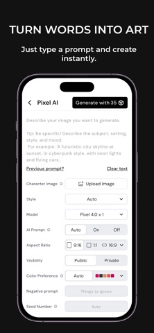 Pixel AI - Video Generator Screenshot 4 of 10
