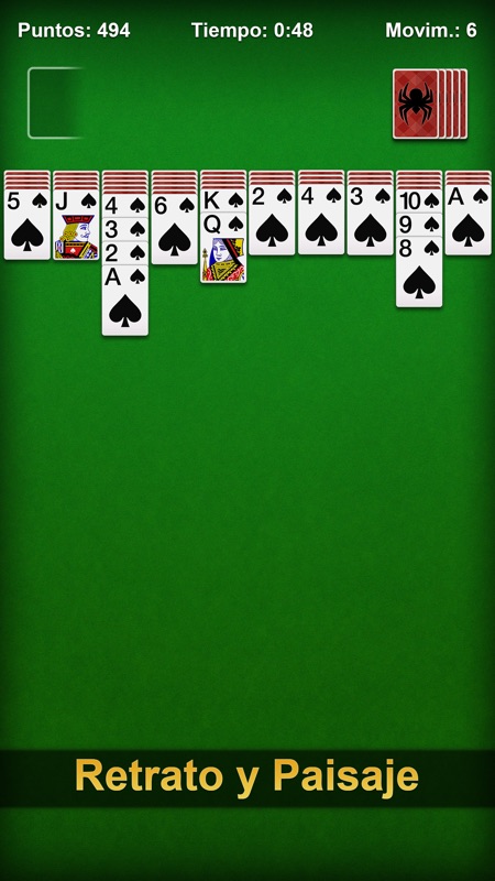 Solitario Spider - Clásico screenshot 2