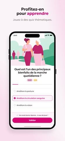 Challenge Octobre Rose iPhone screenshot 5