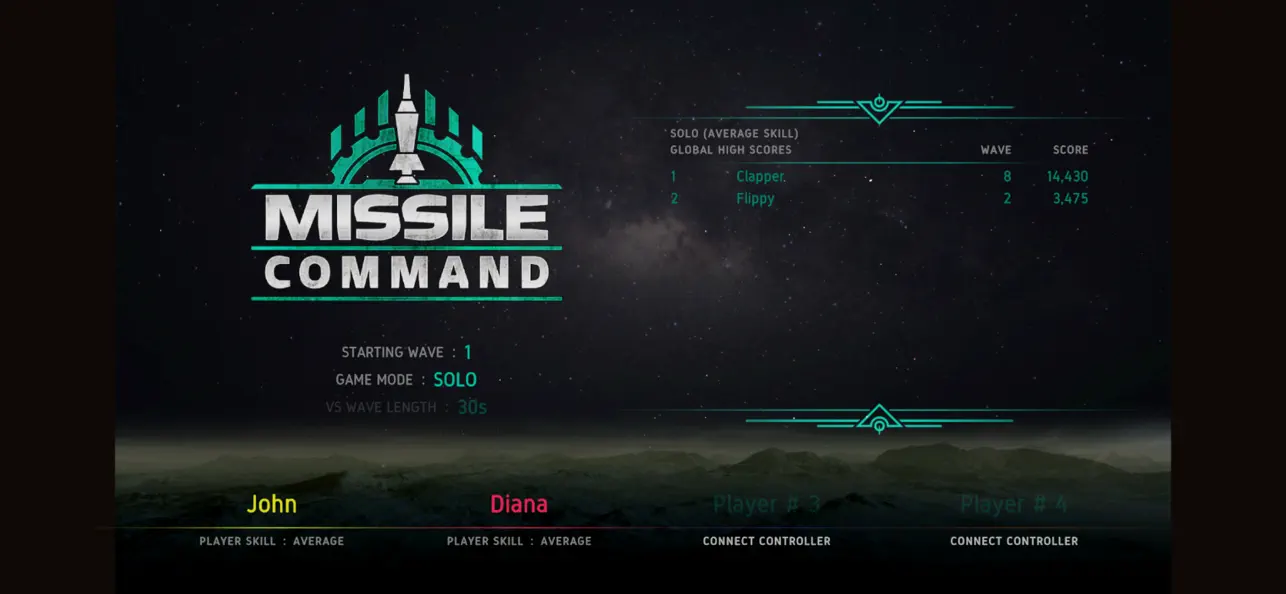 Screenshot #1 pour Amico Missile Command
