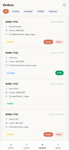 Lora — AI Sales Agent screenshot