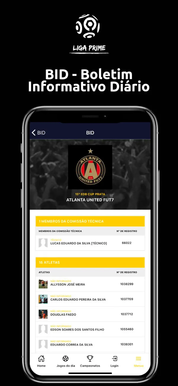 Screenshot #3 pour JRibas Eventos Esportivos