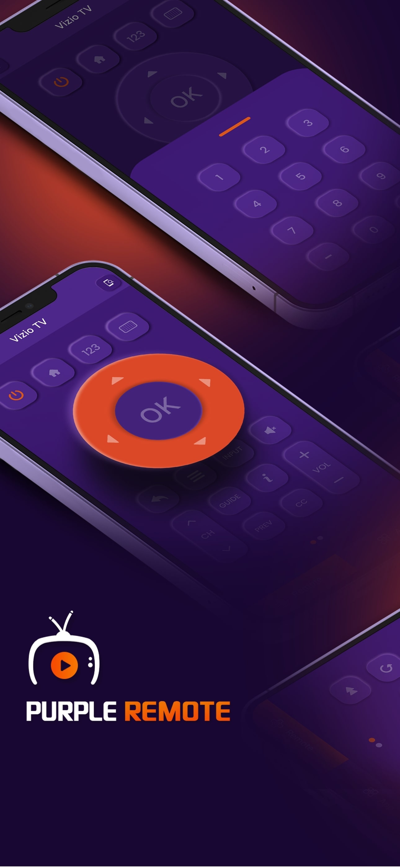 Smart TV Remote by Purple