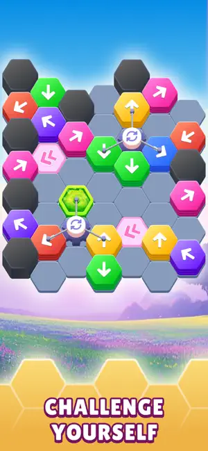 Hexa Tap Away Puzzle screenshot 4