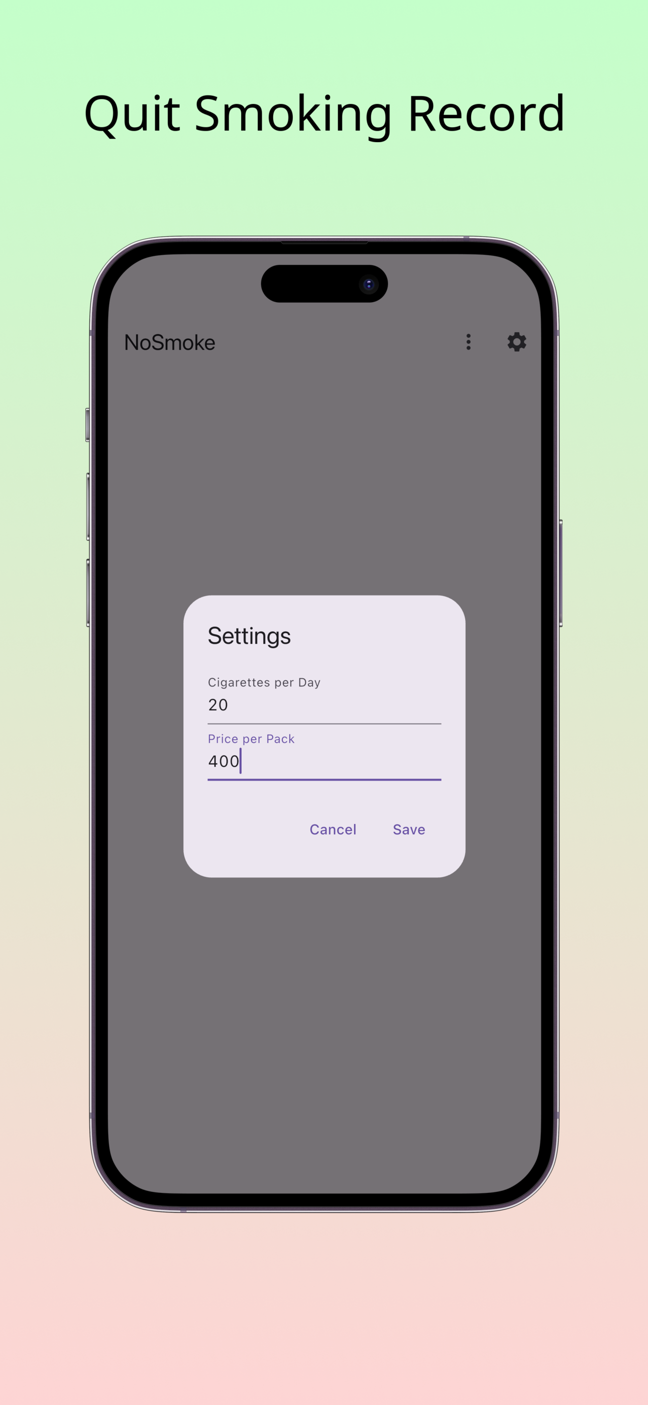 NoSmoke - Quit Smoking Supp... screenshot 2