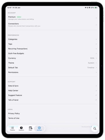PayShare: Payments Tracker iPad screenshot