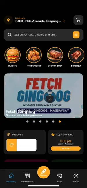 Fetch : Rides & Delivery iPhone screenshot 2