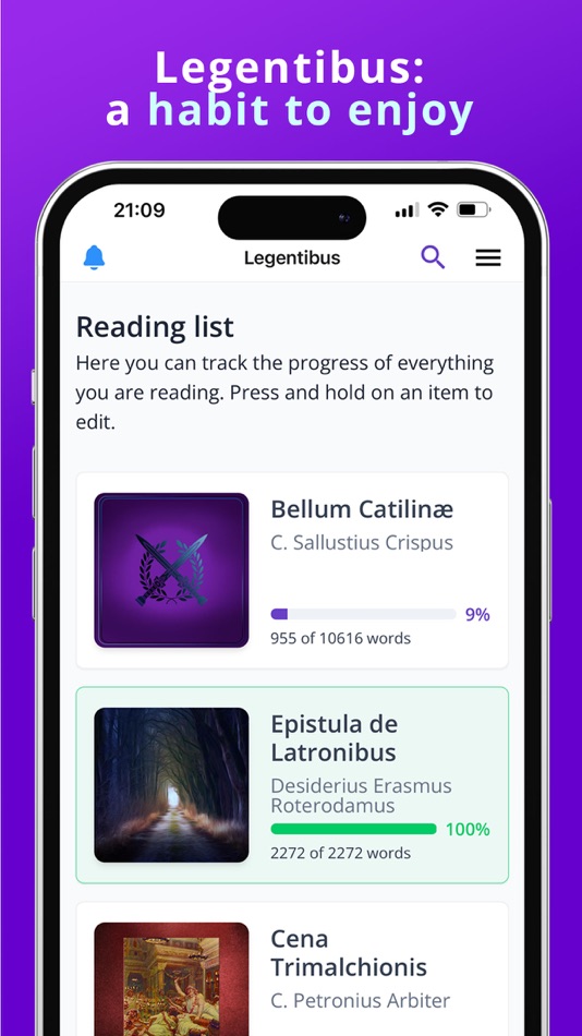 #10. Legentibus: Learn Latin (iOS) Podle: Handelsbolaget Latinitium