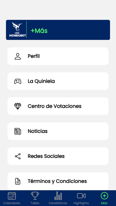 Screenshot #3 pour Liga Nacional de Honduras