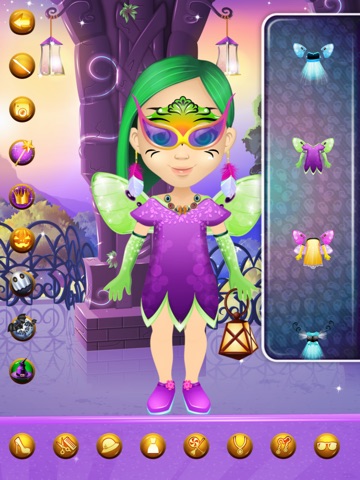 Halloween Face Paint Salon iPad screenshot