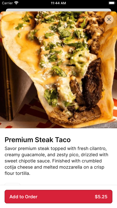 Jurassic Tacos iPhone screenshot 3 - Food & Drink app