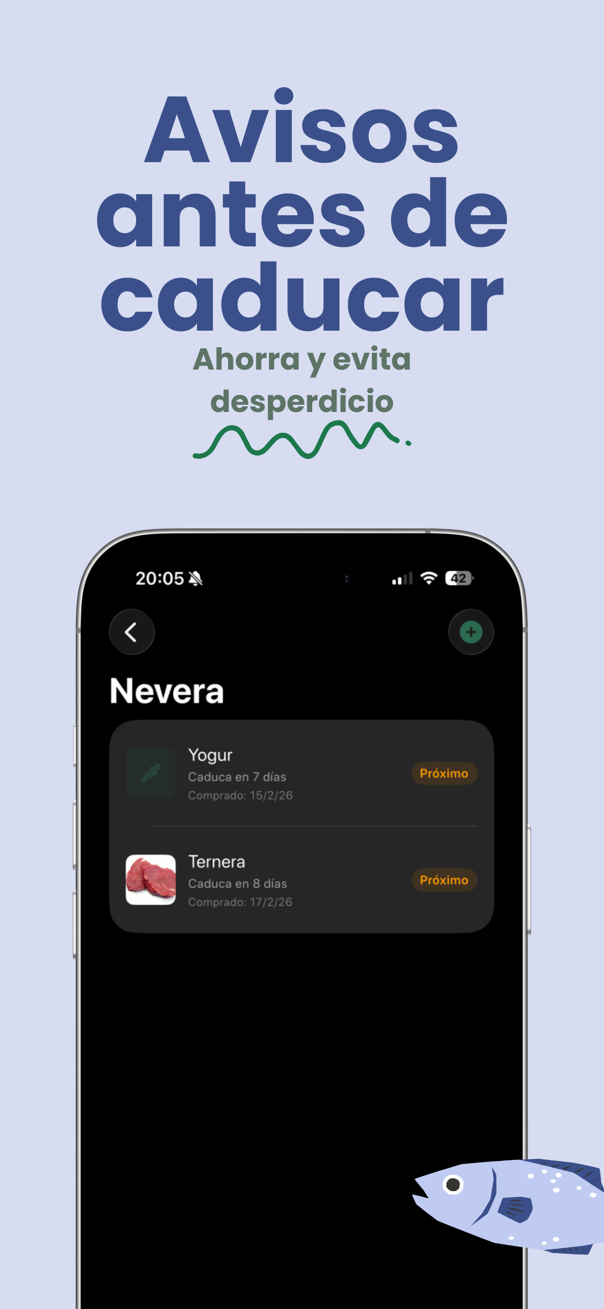 Freshtrack - Aviso caducidad screenshot 4