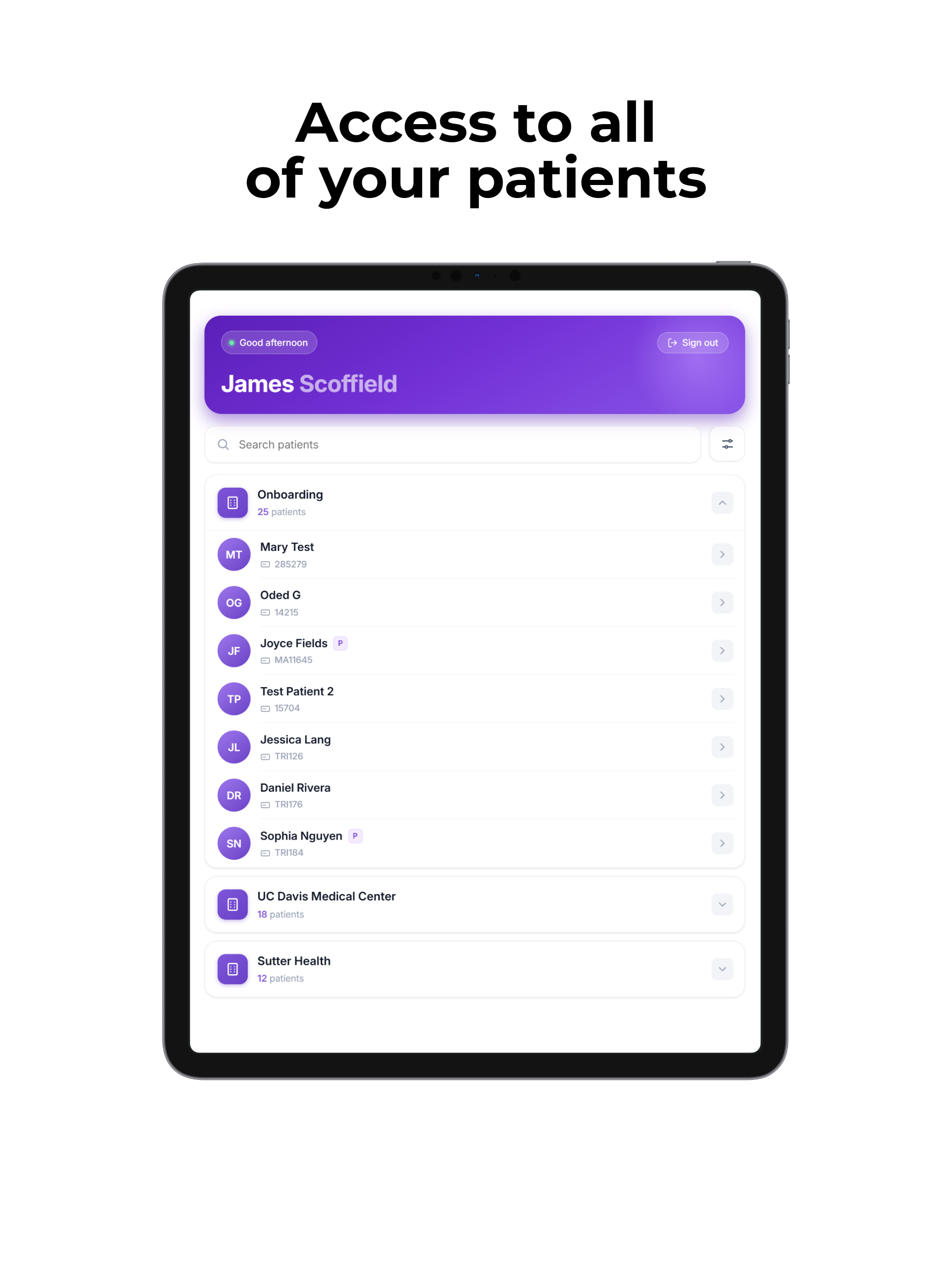 Clinii Clinician screenshot 8