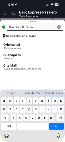 Bajío Express Pasajero screenshot