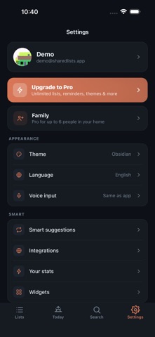 Psst: Shared Lists & Tasks Screenshot 1 of 7
