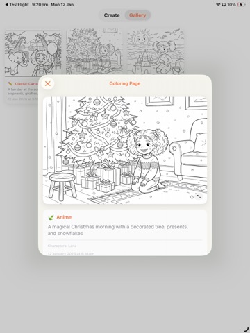 Kids Coloring Pages: MagiColor iPad screenshot