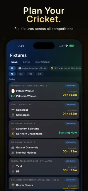 CRIX: Cricket Live Line screenshot 1