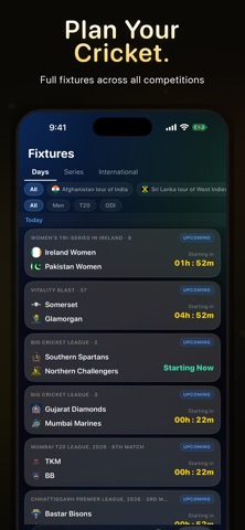 CRIX: Cricket Live Line Screenshot 1 of 5