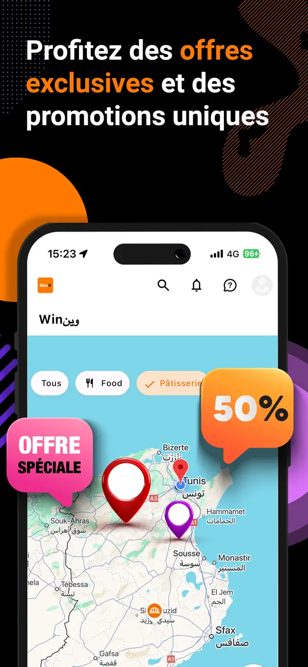 #3. Orange Max it - Tunisie (iOS) Ved: Orange Tunisie