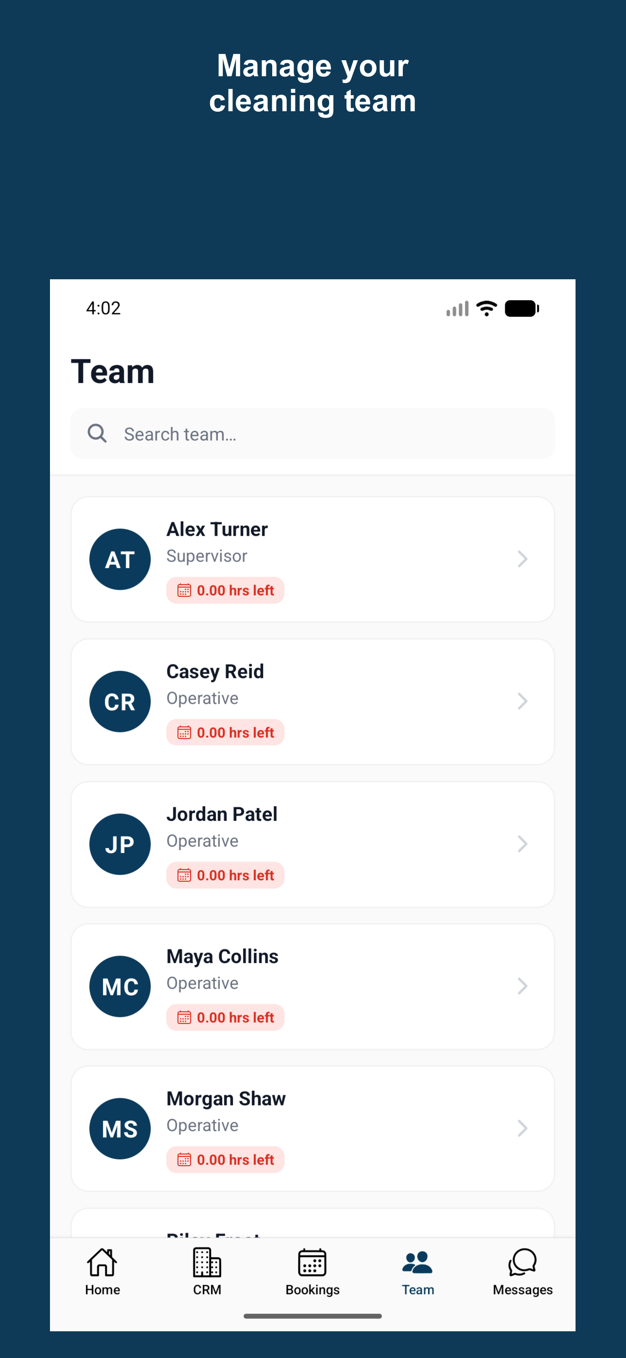 Xota: Cleaning Company App screenshot 6