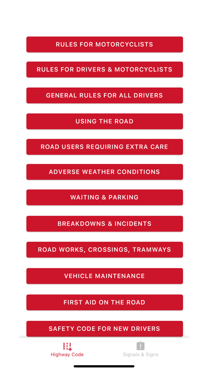 Jersey Theory Test Manual