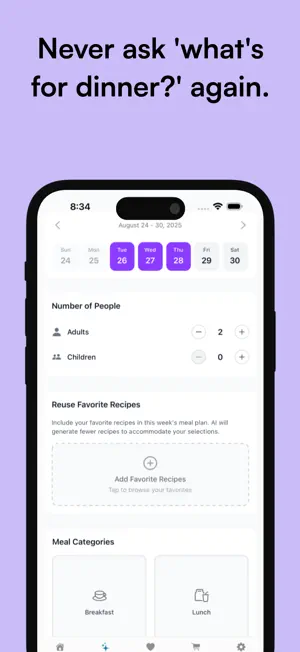 Forkly - AI Meal Planner screenshot 3