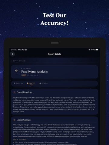 AstroFate - Personal Astrology iPad screenshot