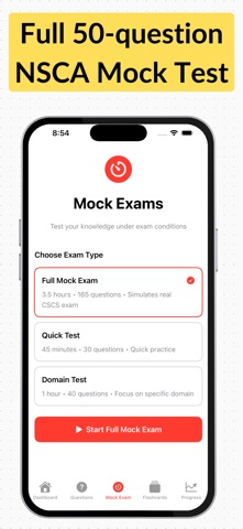 NSCA CPT Exam Practice 2025 screenshot