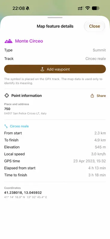 GPXplorer Pro screenshot 10 of 10