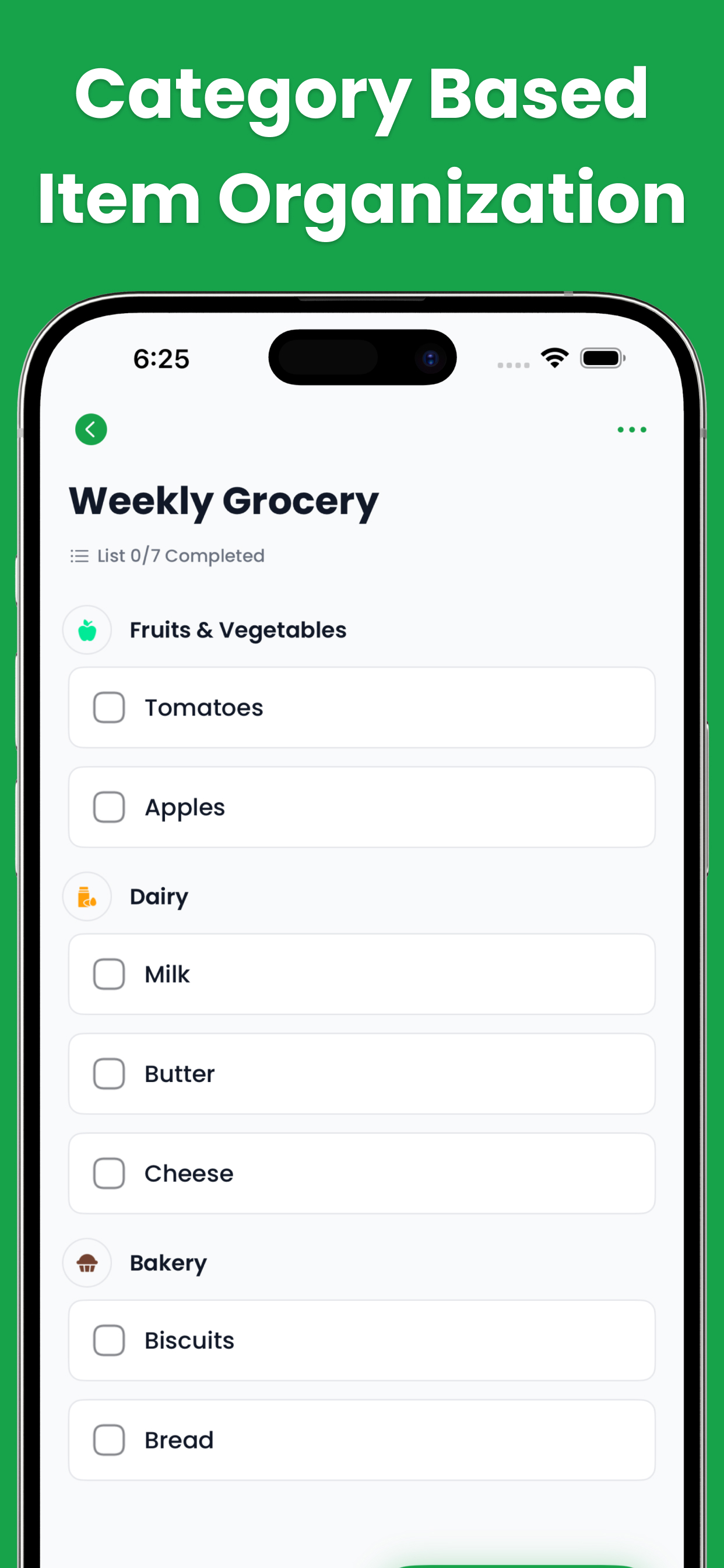 Grocery List & Cart: Grovias screenshot 3
