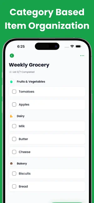Grocery List & Cart: Grovias screenshot 3