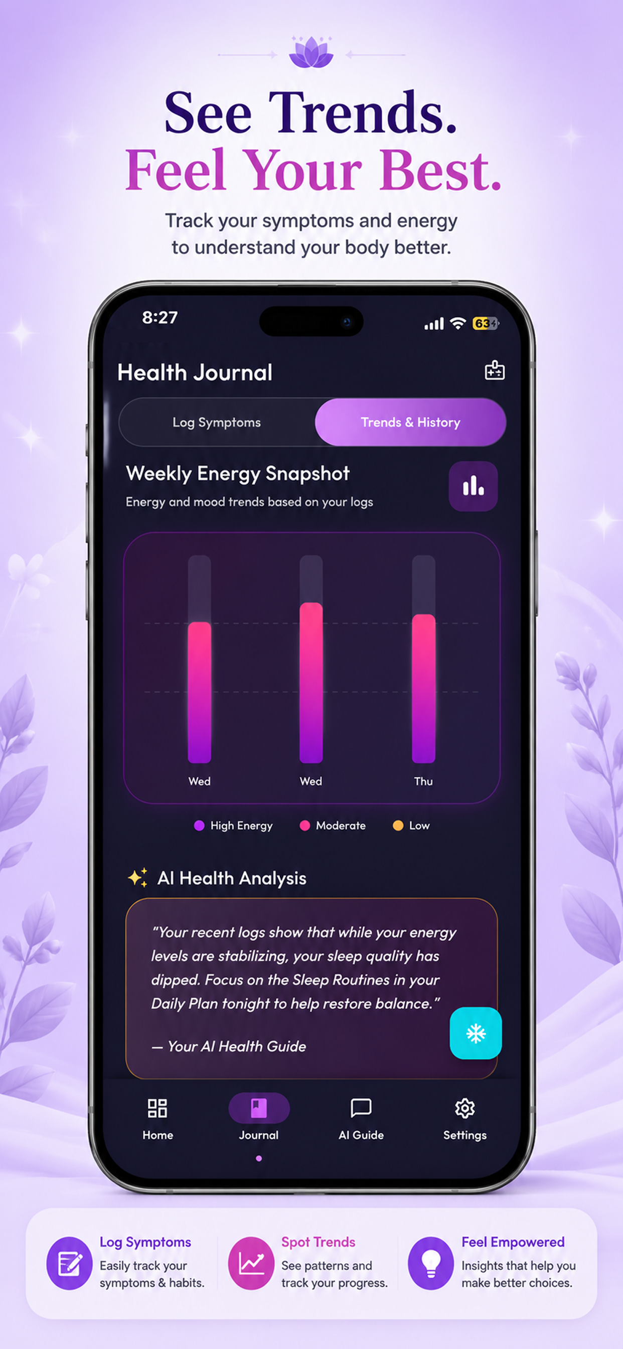 MenoQuest: Menopause Tracker screenshot 9