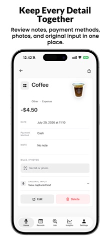 SaySpend: AI Expense Tracker Screenshot 3 of 9